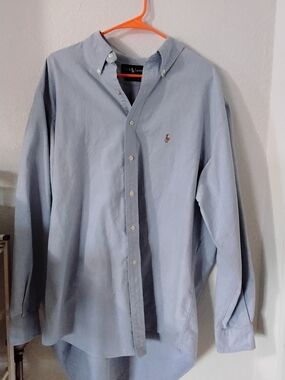 Ralph Lauren Light Blue Oxford Button-Down Shirt